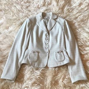 Tahari Bow Pocket Blazer